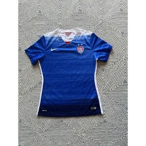Women's Nike US‎ Soccer Jersey - Blue/White - Medium